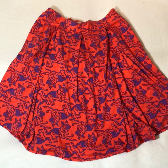 LuLaRoe Dresses & Skirts - LuLaRoe Madison XL pleated skirt German Shepherd
